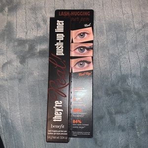 They’re real eyeliner from Benefit